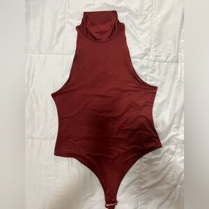 Women’s Sleeveless Bodysuit, Size Medium